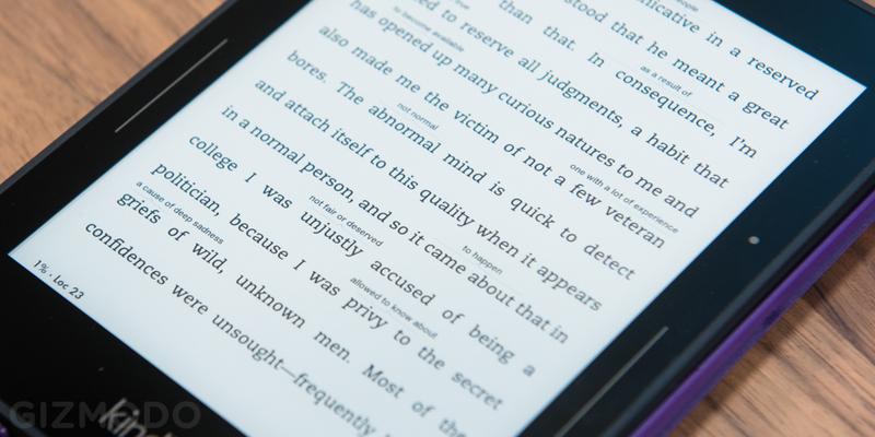 Illustration for article titled Kindle Voyage: así es el nuevo eReader de Amazon de 200 dólares
